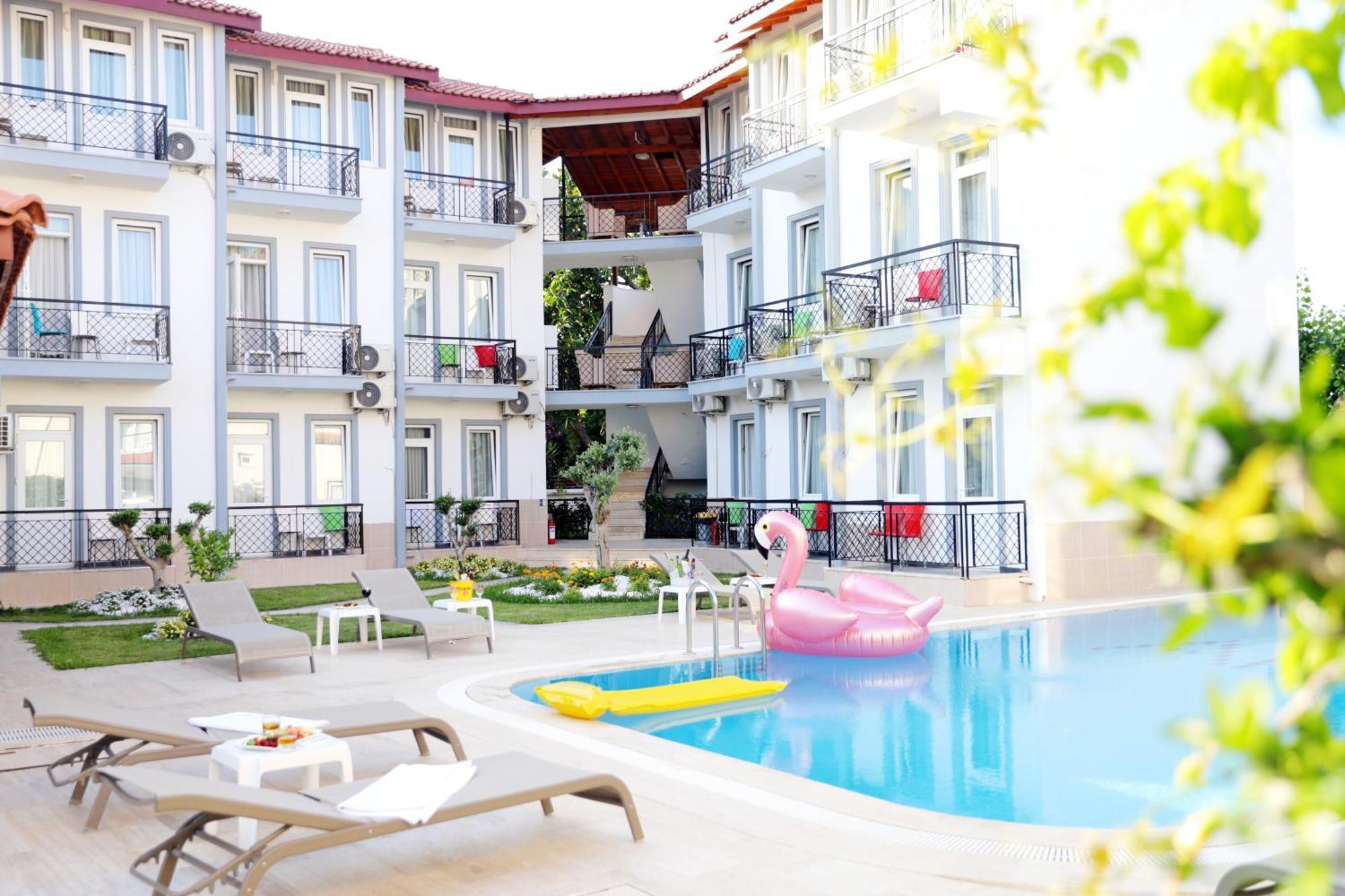 Akin Apart And Hotel Antalya Exterior foto